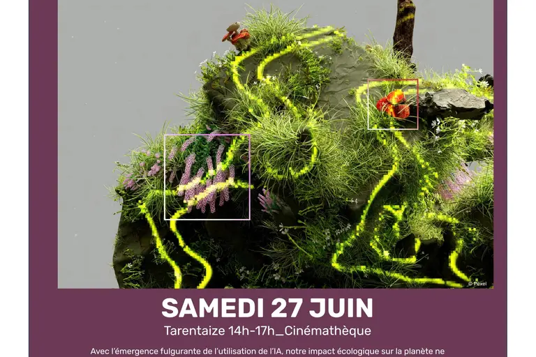 Conférence « Intelligence artificielle et écologie », à la Cinémathèque à Saint-Étienne